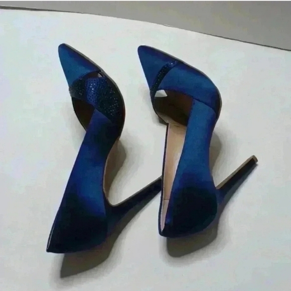 Navy Vince Camuto Heels with Sparkly - Picture 7 of 16